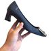 RENYOUVIWIOR Buckle Single Thick Mid Heel Flat Square Toe Shallow Mouth Women's Wedding Shoes Commuter High Heels_vogvips.com