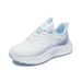 Flying Woven Sports Shoes Female Students Running Casual Shoes Heightening Shoes Street Shoes_vogvips.com