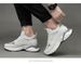 Flying Woven Mesh Sports And Leisure Board Shoes Men's Invisible Inner Height-increasing Shoes White Shoes Lace-up Shallow Single Shoes_vogvips.com