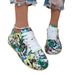 2023 European American Spring And Autumn New Graffiti For Women Thick-Soled Casual Painted Sports Running Shoes Trendy_vogvips.com