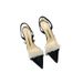 Baotou Sandals Women's Spring/Summer 2025 New French Transparent Pointed Small White High Slim Heels_vogvips.com