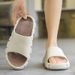 Summer Cool Slippers For Men: Trendy, Fashionable, Casual, Outdoor And Home, Anti-slip, Anti-odor, Soft-soled One-shoulder Slipp_vogvips.com