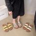 Thick-soled Buckle Birkenstock-style Casual Open-toe Sandals For Outdoor Wear, Retro Slip-on Beach Roman Shoes C-22_vogvips.com