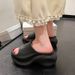 Fashionable Thick-soled Slippers For Women, Summer Outdoor And Indoor Soft-soled Flip-flops, Beach Casual EVA Sandals_vogvips.com