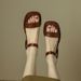 for Women Summer Flat Soft Sole Genuine Leather French Roman Shoes One-Strap Sandals Large Size 3542 Chunky Heel_vogvips.com