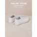2026 Style Toe Split Biscuit Spring And Autumn New Lace-up Flat Casual Canvas Women Pig Hoof Shoes_vogvips.com