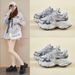 Daddy Shoes Female Student Sports Running Casual Shoes Platform Heightening Shoes_vogvips.com