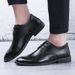 Men’s Shoes Business Formal Leather Shoes Men's Casual Leather Shoes Korean Style Trendy Shoes All Match Breathable Men's Leather Shoes Men_vogvips.com