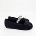 Girls' Flats Children's Single Shoes One Step Soft Sole Rhinestone Shoes Bow Horse Hair Shallow Mouth Comfortable Single Shoes Performance Shoes_vogvips.com
