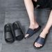 Men's Slide Sandals Soft Comfortable Non-Slip Slippers Indoor Outdoor Bathroom Beach Shoes Quick-Dry EVA Platform_vogvips.com