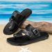 Trendy Men's Sandals Wear-resistant Can Be Worn Both Men Women. They Are Versatile, Slip Resistant, Comfortable, And_vogvips.com