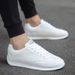 Euro Step British Style For Men, Sports Casual Korean Version Forrest Gump Shoes, Student White Sneakers, Versatile Trendy Shoes_vogvips.com
