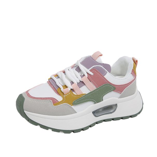 Dad Shoes Female Student Sports Running Shoes Casual Shoes Platform Height Increase_vogvips.com