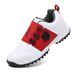 Men's Golf Shoes For Men Fashionable Wide Sole Casual Sports Shoes For Men Automatic Knob Laces Spikeless Shoes Vacation Walking Shoes_vogvips.com