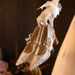 New Comfortable Chunky C735B-2 High Heels Main Wedding Dress For Women Xiuhe French Style Bridesmaid Shoes Siz_vogvips.com