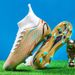 High-Top Soccer Cleats For Men And Women - Breathable Anti-Slip Football Shoes With Durable Rubber Outsole For Outdoor Training And Matches_vogvips.com