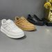Men's Thick Soled Height Increasing Toe Layer Cowhide Sports Board Trendy Shoes, Men's Casual Shoes_vogvips.com