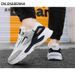Popular Lightweight Breathable Mesh Thick-soled Fashion Dad Shoes Men's Casual Sports Trendy Shoes_vogvips.com