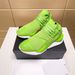 New Style Summer Genuine Leather Thick-Soled Dad Black Casual Mesh Running Trendy Men's Shoes_vogvips.com