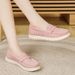 2025 Spring Autumn New European And American Style Women's Loafers, Slip-On Shoes For Mothers_vogvips.com