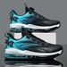 Spring New Rotating Buckle Men's Shoes, Full-length Air Cushion Sports Shoes, Casual Shoes, Running Shoes_vogvips.com