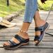 Women's Shoes Large Size Flip Flops Women Flat Sandals Women_vogvips.com