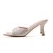 Elegant Satin Stiletto Heels With Rhinestones - Strappy Open-Toe Sandals For Women_vogvips.com