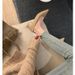 Sheepskin Version ~ French Style Genuine Leather Shallow Pointed Toe Chunky Heel Single Women Mary Jane Loafers Evening_vogvips.com