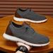 Large-Size Men's Shoes For New, Lightweight Casual Sports Shoes, Breathable Fly-Knit Mesh Loafers, Newe-Piece_vogvips.com