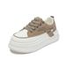 2025 Spring New White Sneakers Korean Style Ins Female Student Thick Sole Height Increasing Sports Casual Street_vogvips.com