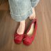 Silver Ballet Single Shoes Women's Summer French Stunning Shallow Mouth Flat Bottom Ladle Shoes_vogvips.com