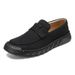 New Spring And Autumn Men's Foot Set Casual Dad Large Size Hand Sewn Business Leather Shoes_vogvips.com