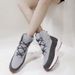 Snow Boots Women's Shoes With Thick Wool Lining_vogvips.com