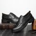 Top Layer Men's Shoes Men's Work Dress Shoes Men's Shoes Large Size Shoes_vogvips.com