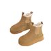 Genuine Leather Height-Boosting Thick-Sole Snow Boots_vogvips.com