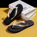 2025 New Slippers Summer Fashion, Non Slip Flip Flops For Men's Trendy Shoes, Simple Beach Sandals_vogvips.com
