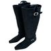 2025 New Western Cowboy For Women, Niche Fashion, Wrinkled Belt Buckle, Over-the-Knee Thick Heel Long Boots_vogvips.com
