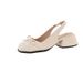 Fairy-style 2026 New Summer French Hepburn-style Sandals For Women To Wear With Dresses, Chunky-heeled Leather Shoes_vogvips.com
