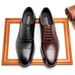 Euro Step Genuine Leather Oxford Formal Men Business Work Classic British Style All-Season Wedding Shoes_vogvips.com