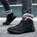 European Warm Series New High-top Winter Cotton Snow With Fleece Lining Thickened Hiking Shoes Men's Warm Cold-proof Boots_vogvips.com