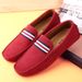 Suede Leather Men Casual Formal Man Loafers Handmade Moccasins Italian Breathable Slip On Male Boat Shoes Walking_vogvips.com