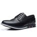 Carefully Selected Leather With Soles And Soft Leather, Casual For Autumn, Black British-style Business Formal Work_vogvips.com