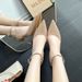 High Heels Women's 2025 New Shallow Mouth Back Empty Baotou Sandals With Hollow Out Line, Sexy And Versatile Pointed_vogvips.com