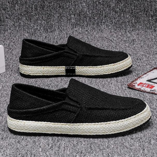 2024 New Men Casual Shoes New Sports Casual Slip On Flat Board Shoe Student Low Top Breathable Canvas Shoes Chaussure Hombre_vogvips.com
