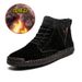 European Warm Series 7009 Martin Trendy Combat Boots Suede Men's Casual Breathable Sock Mouth Motorcycle Workwear Leather Shoes_vogvips.com