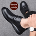 Euro Step Genuine Leather Soft Sole Business Casual Breathable Non-Slip Men's Versatile Shoes For Men_vogvips.com