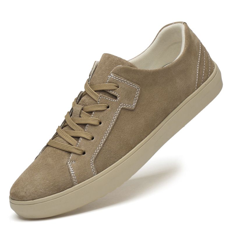 Men's Breathable Board Shoes Men's Round Head Casual Board Shoes Flat Men's Shoes Large Size Shoes_vogvips.com