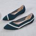 Eggroll European American Princess Spring And Autumn Fly-knit Single 40, 41, 43, Large Size Women's Shoes, Soft Sole,_vogvips.com