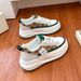 New Thick-Soled Casual Sports Mesh Breathable White Shoes Women 2026 Thin Lace-Up Women's Sneakers_vogvips.com