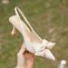 3299-6 New Chinese Style Rhinestone Bow Pointed Stiletto High Heel Single Shoes Women One Strap Elegant Closed Toe_vogvips.com